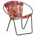 Chaise ronde Chindi Multicolore Tissu - Photo n°8