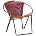 Chaise ronde Chindi Multicolore Tissu - Photo n°10