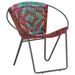 Chaise ronde Chindi Multicolore Tissu - Photo n°11