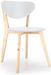 Chaise scandinave blanc Caprice - Lot de 2 - Photo n°1