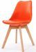 Chaise scandinave orange Keny - Lot de 2 - Photo n°1