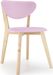 Chaise scandinave rose Caprice - Lot de 2 - Photo n°1