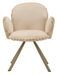 Lot de 2 chaises Stockholm - crème design contemporain - Photo n°1