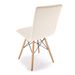 Chaise Tissu Beige Sandina - Photo n°3