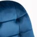 Chaise velours bleu azur et pieds hêtre massif clair Wany - Lot de 2 - Photo n°6
