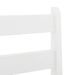 Chaises de bar 2 pcs blanc bois de pin solide - Photo n°8