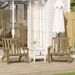 Chaises de jardin adirondack lot de 2 75x77x77 cm - Photo n°1