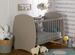 Chambre bébé Medea lit évolutif 70x140 cm commode et armoire bois taupe - Photo n°2