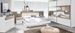 Chambre complète 160 blanc et chêne de Sanremo Tolga - Photo n°1