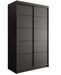 Armoire coulissante 2 portes ANLY 120 cm – Compacte, moderne et fonctionnelle - Photo n°1