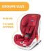 CHICCO Siege auto Youniverse Fix Goupe 123 - Red passion - Photo n°3