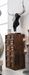 Chiffonnier 12 tiroirs bois massif recyclé foncé Veda L 37.5 cm - Photo n°2