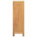 Chiffonnier 30x30x90 cm Bois massif de teck - Photo n°5