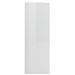 Chiffonnier 6 tiroirs Blanc brillant 50x34x96 cm - Photo n°5