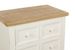 Chiffonnier 7 tiroirs en bois blanc Elya L 49 cm - Photo n°5