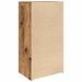 Chiffonnier avec 6 tiroirs vieux bois 50x34x96 cm bois d'ingénierie - Photo n°6