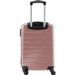 CITY BAG Valise Cabine ABS 4 Roues Rose 2 - Photo n°3