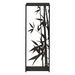 Classeur à rideau noir BOSTA 104 cm – Meuble de rangement sécurisé 5 niches avec serrure - Photo n°1