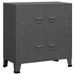 Classeur Anthracite 75x40x80 cm Acier - Photo n°1