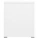 Classeur Blanc 46x62x72,5 cm Acier - Photo n°6