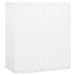 Classeur Blanc 90x46x103 cm Acier - Photo n°6