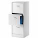 Classeur bureau 3 tiroirs OFFICE 108 cm – Rangement vertical pour dossiers suspendus - Photo n°1