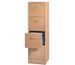 Classeur bureau 4 tiroirs OFFICE 140 cm – Meuble vertical pour dossiers suspendus - Photo n°1