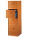 Classeur bureau 4 tiroirs OFFICE 140 cm – Meuble vertical pour dossiers suspendus - Photo n°1