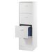 Classeur bureau 4 tiroirs OFFICE 140 cm – Meuble vertical pour dossiers suspendus - Photo n°1