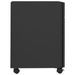 Classeur mobile Anthracite 30x45x59 cm Acier - Photo n°6