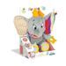 CLEMENTONI Disney Baby - Peluche Premieres activités Dumbo - Jeu d'éveil - Photo n°1