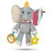 CLEMENTONI Disney Baby - Peluche Premieres activités Dumbo - Jeu d'éveil - Photo n°2
