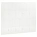 Cloison de séparation 5 panneaux Blanc 200x180 cm Acier - Photo n°3