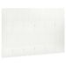 Cloison de séparation 6 panneaux Blanc 240x180 cm Acier - Photo n°3