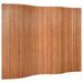 Cloison de séparation marron 165x250 cm bambou - Photo n°2