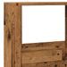 Cloison de séparation vieux bois 100x33x155,5cm bois ingénierie - Photo n°7