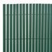 Clôture de jardin Double face PVC 90 x 500 cm Vert - Photo n°3