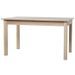 COBURG Table a manger extensible de 6 a 10 personnes classique décor chene - L 137-177 x l 80 cm - Photo n°1