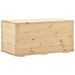 Coffre de rangement 100x54x50,7 cm Bois de pin massif - Photo n°1