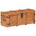 Coffre de rangement 90x40x40 cm Bois d'acacia solide - Photo n°12