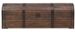 Coffre de rangement bois massif marron Canvas - Photo n°2