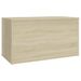Coffre de rangement en bois Pomy L 84 x H 46 x P 42 cm – Pratique et polyvalent - Photo n°1