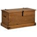 Coffre de rangement HALDEN 91x48x47 cm bois massif pin - Photo n°2