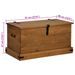 Coffre de rangement HALDEN 91x48x47 cm bois massif pin - Photo n°9