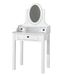 Coiffeuse enfant AMORI – 3 tiroirs & grand miroir - Photo n°1