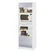 Colonne de cuisine micro-ondes NANTES 181 cm – Meuble de rangement avec étagères - Photo n°1