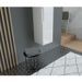 Colonne de salle de bain 2 portes H 120 cm - Blanc - RONDO - Photo n°4