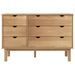 Commode 111x43x73,5 cm bois de pin massif - Photo n°1