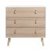 Commode 3 tiroirs - Pieds en bois - KENT - Photo n°1