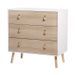 Commode 3 tiroirs - Pieds en bois - KENT - Photo n°3